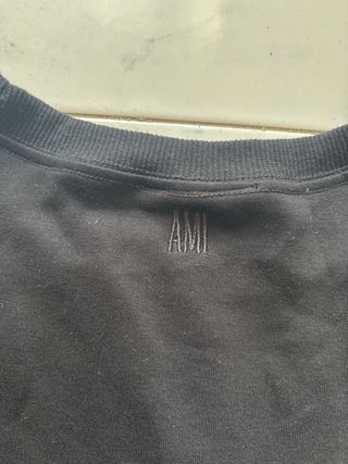 Felpa Ami Paris con cuore rosso