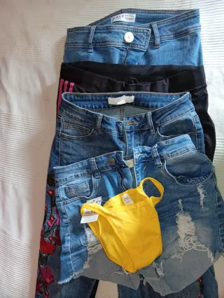 Lote pantalones chica talla M