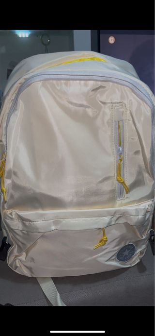 Mochila Converse Beige y Amarilla