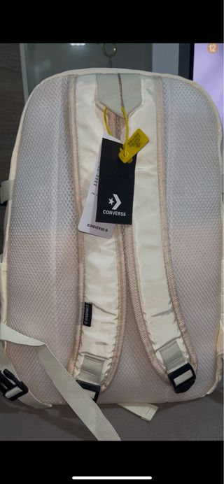 Mochila Converse Beige y Amarilla
