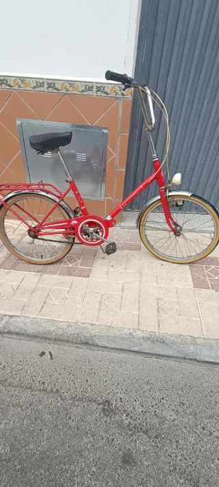 Bicicleta Paseo Vintage Roja