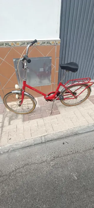 Bicicleta Paseo Vintage Roja
