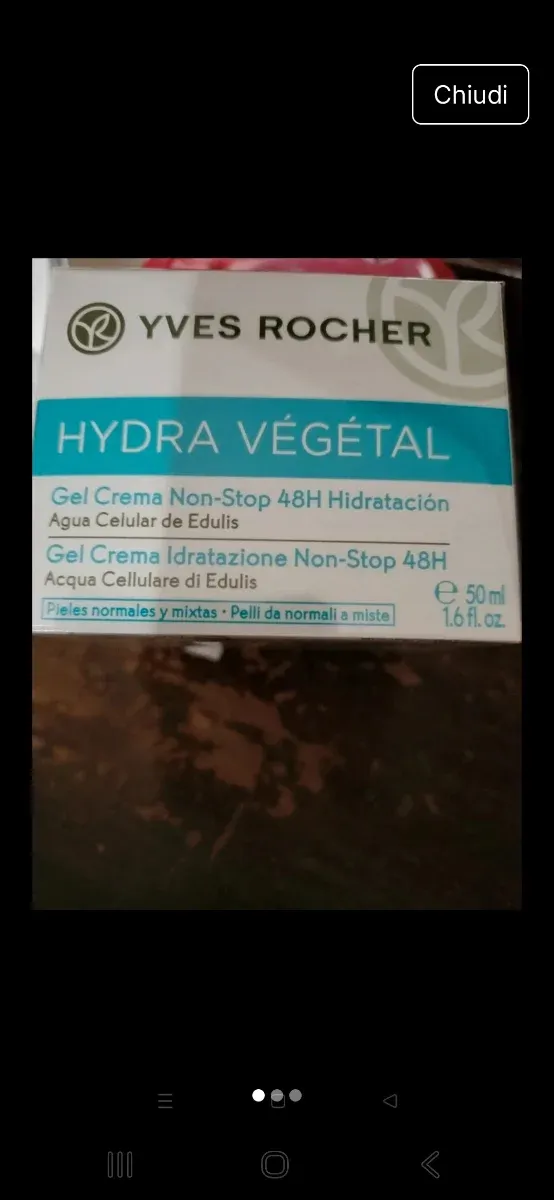 Yves Rocher Hydra Vegetal Gel Crema