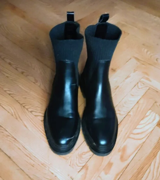 Botines Chelsea Zara Negro Talla 40