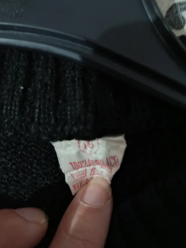 Jersey de punto con estampado floral