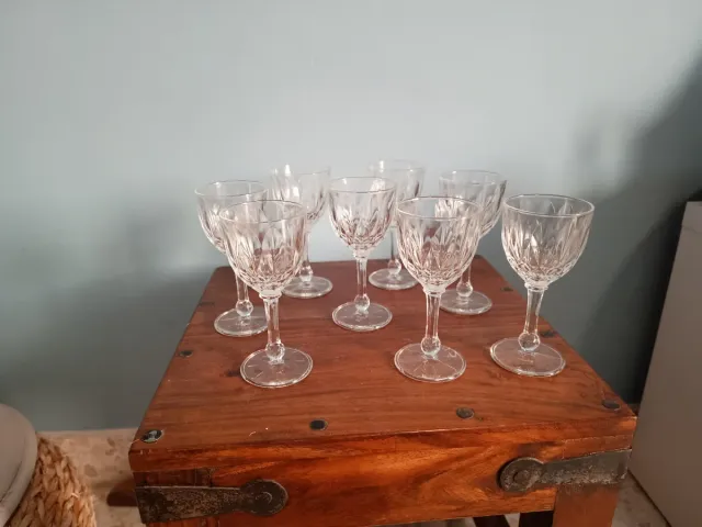 Juego de 8 copas de licor pequeñas