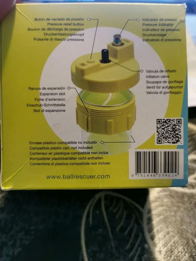 Presurizador Alta Presión Bolas Pádel