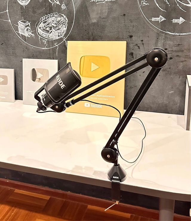 Micrófono RODE NT-USB Condensador Negro/Dorado