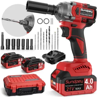 Llave de impacto a batería 21V 650Nm