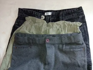 Lote 3 Pantalones Chica Talla 38