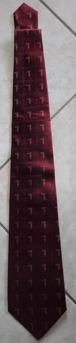 Cravatta Trussardi Uomo Fantasia Geometrica nuova