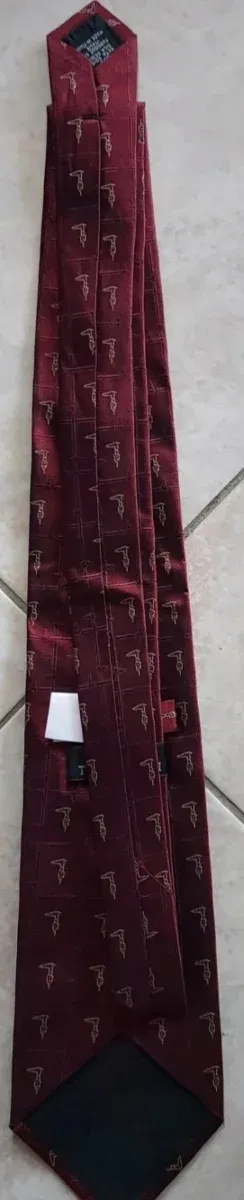 Cravatta Trussardi Uomo Fantasia Geometrica nuova