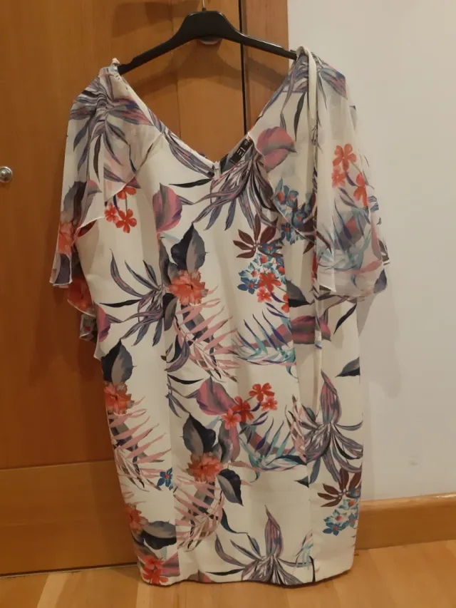 Vestido estampado floral