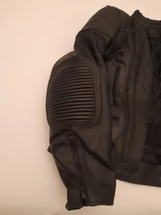 Chaqueta motero Garibaldi Negra