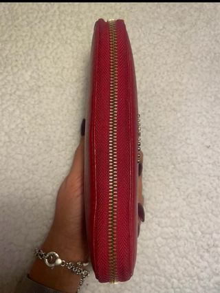 Cartera Coccinelle Piel Roja