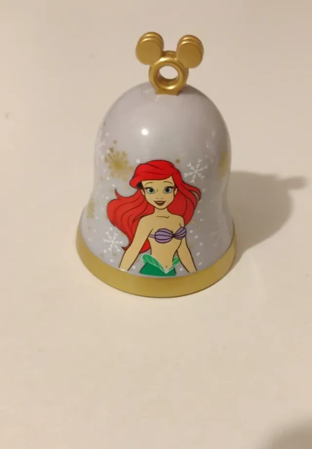 Campanella Disney Ariel Fiocco Neve
