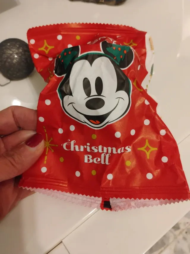 Campanella Disney Ariel Fiocco Neve