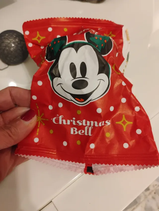 Campanella Disney Ariel Fiocco Neve