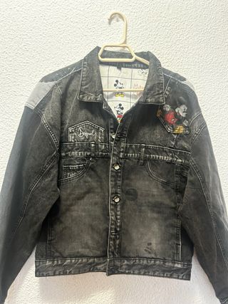 Chaqueta vaquera Mickey Mouse Desigual Mujer