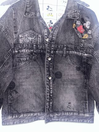 Chaqueta vaquera Mickey Mouse Desigual Mujer