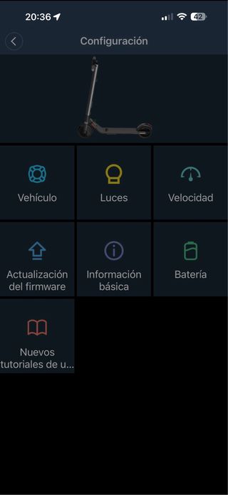Patinete Segway Ninebot E45D Seminuevo
