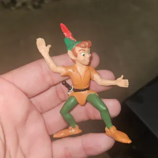 Figuras Peter Pan y Campanilla