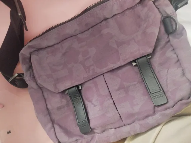 Bandolera Tous Morada Estampada