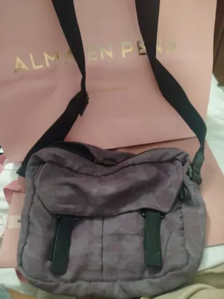 Bandolera Tous Morada Estampada