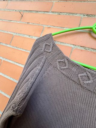 Jersey Zara marrón Talla M