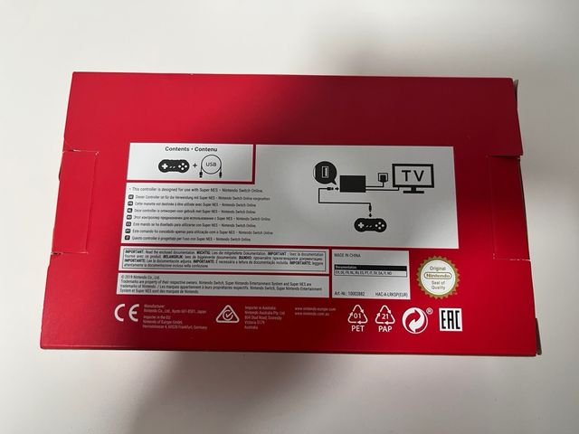 Mando Super Nintendo para Switch y Switch 2.