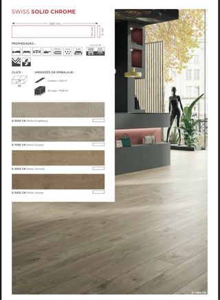 Suelo laminado Krono Swiss