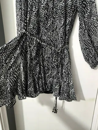 Vestido Zara lunares con vuelo