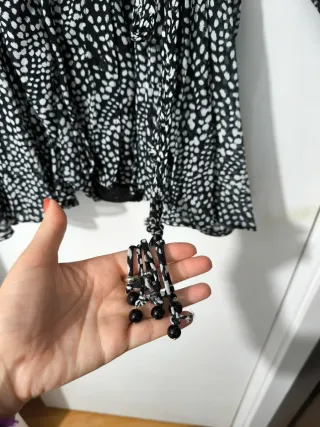 Vestido Zara lunares con vuelo