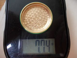 Reloj Eterna-Matic de oro de ley