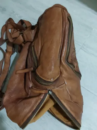 Mochila Pikolinos Cuero Marrón