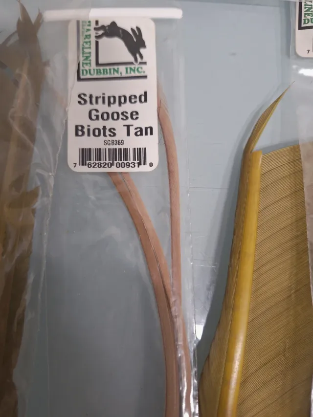 Biots de oca para montaje de moscas