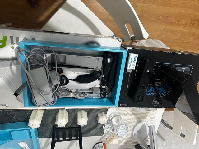 Nintendo Wii Negro + tabla wiifit