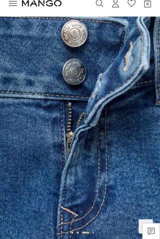 Pantalón vaquero Mango