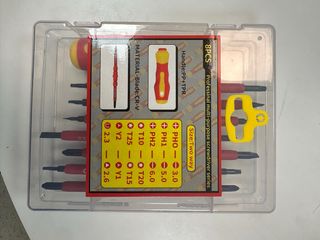 Juego de destornilladores 8 piezas