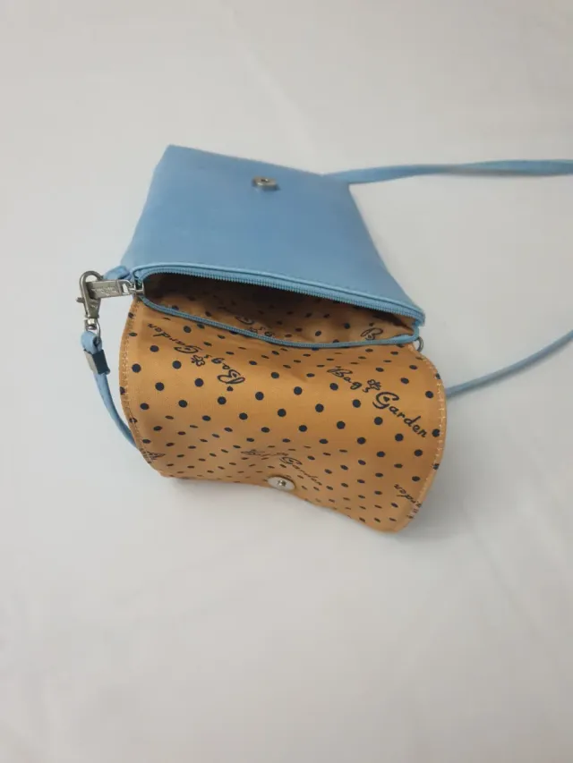 Bolso niña azul con dibujo
