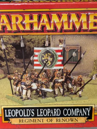 Warhammer Fantasy Leopold's Leopard Company