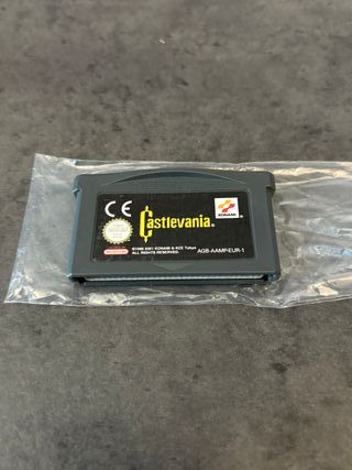 Castlevania circle of the moon gameboy advance pal
