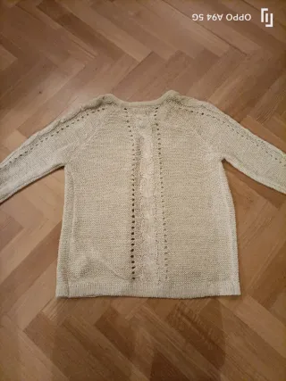 Cardigan donna beige