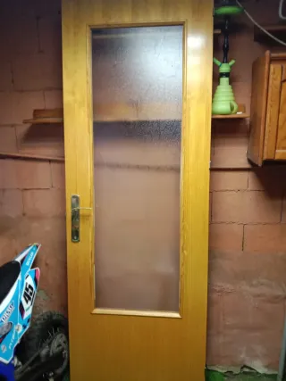 Puerta de paso madera clara maxisas las puertas