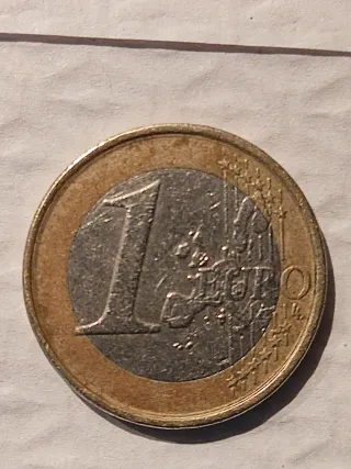 1 Euro Belgio 1999 Pre Conio