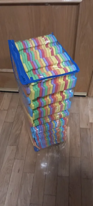 Alfombra Puzzle Números y Letras Colores