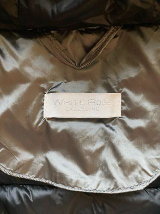 Piumino White Rose verde oliva