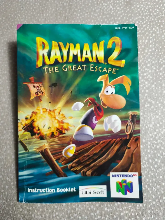 Manuale Rayman 2 Nintendo 64