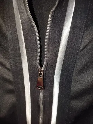 Abito vestito lungo con zip White Shades S ita