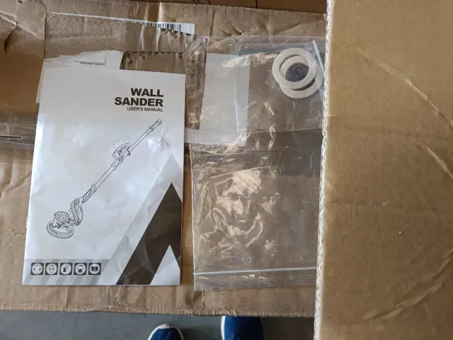 Lijadora de pared con aspiración